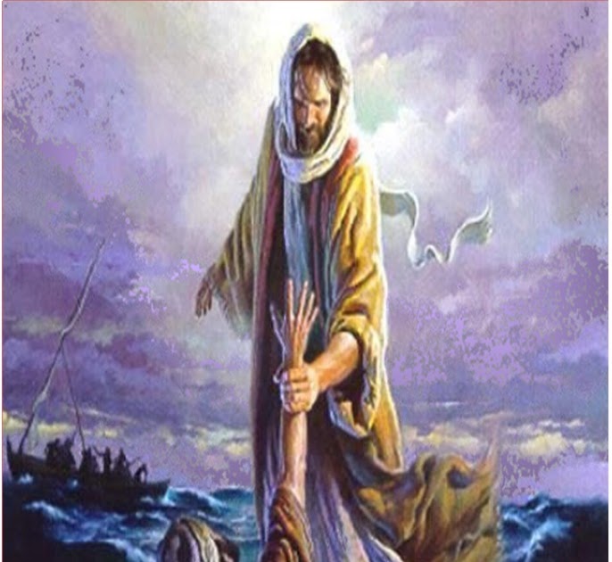 Jesus e Pedro - Caminhando sob o mar!