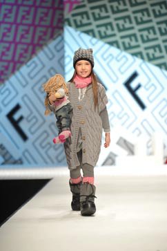 Fendi kidswear Herbst Winter 2011/2012 Fendi kidswear Herbst Winter 2011/2012