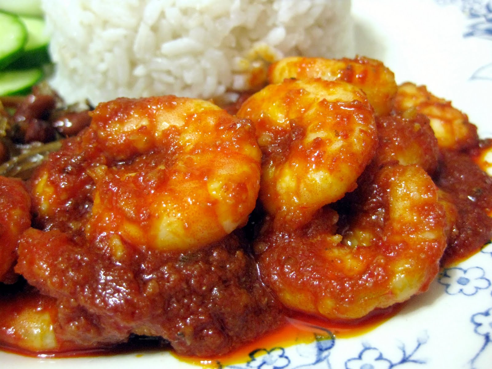 RESEPI NENNIE KHUZAIFAH Sambal tumis udang