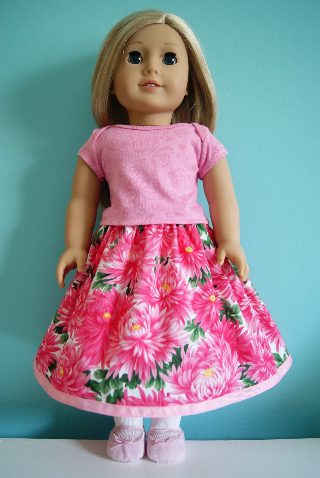 18-inch doll elastic-waist skirt by nest full of egss