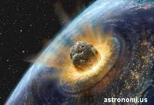 qoran;bintang lebih dekat dari bumi dibandingkan bulan dari bumi - Page 2 Asteroid+menabrak+bumi