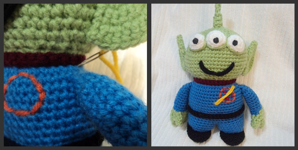 Alien LGM Free Crochet Pattern ~ Amigurumi To Go