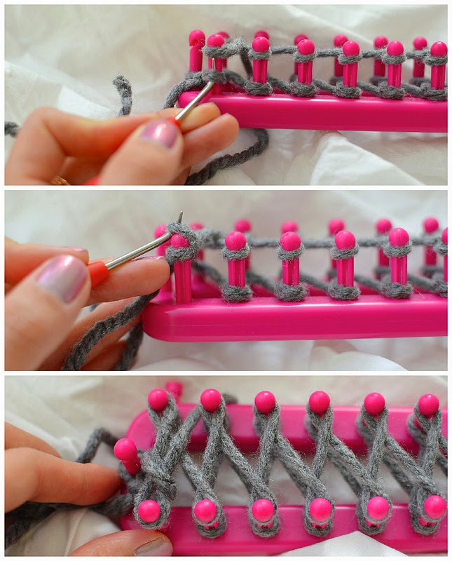 DIY Infinity Scarf with a Knitting Loom HANDY DIY