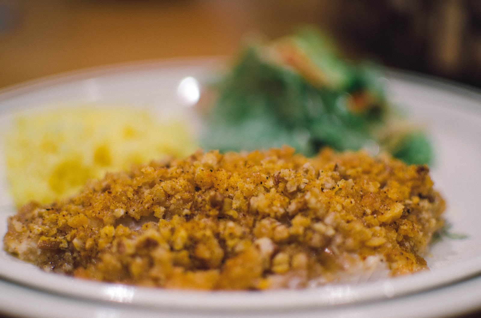 The Front Porch Pecan Crusted Catfish