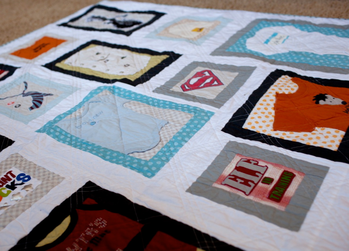 create baby keepsake quilt