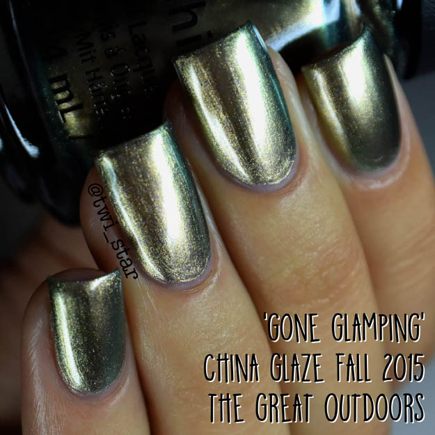 China Glaze The Great Outdoors Fall 2015 Gone Glamping
