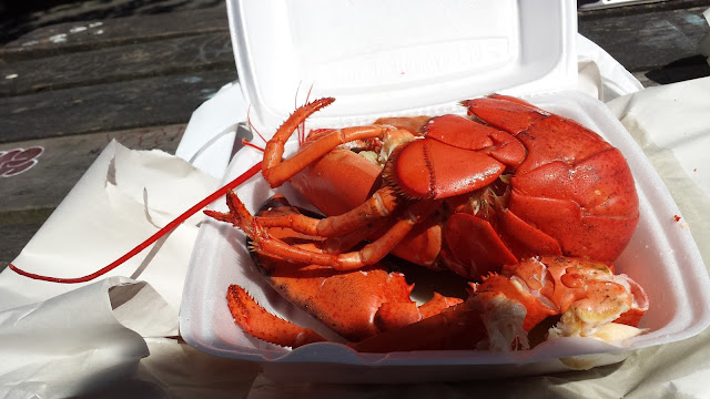 2 lb lobster, Granville Island, Vancouver