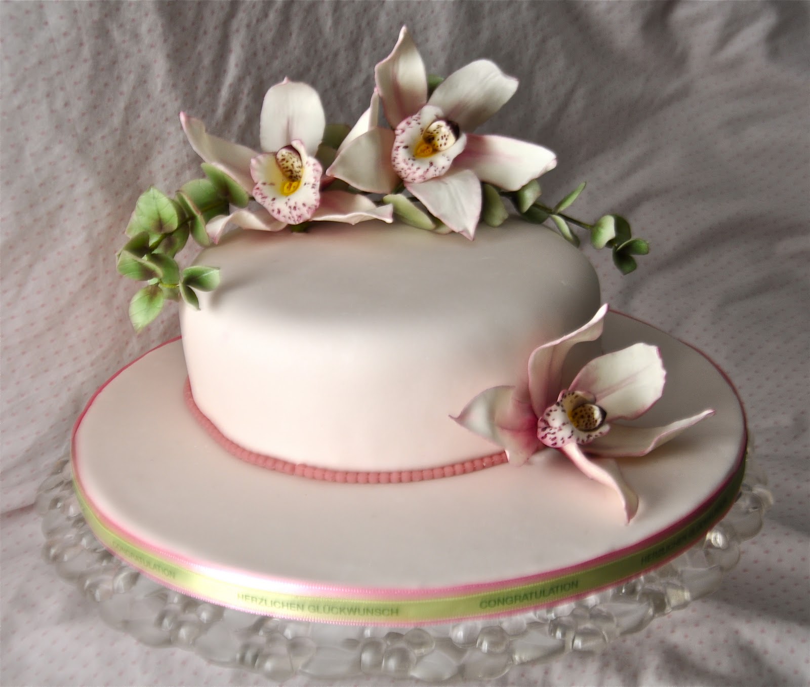 Cakes With Orchids