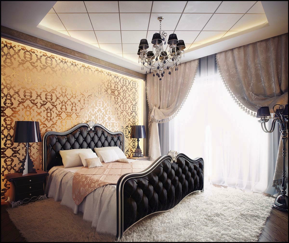 Décoration chambre à coucher adulte romantique ~ kategorie ...