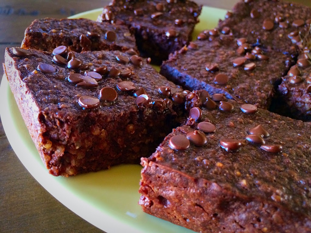 Running Girl Health and Fitness Quinoa Brownies