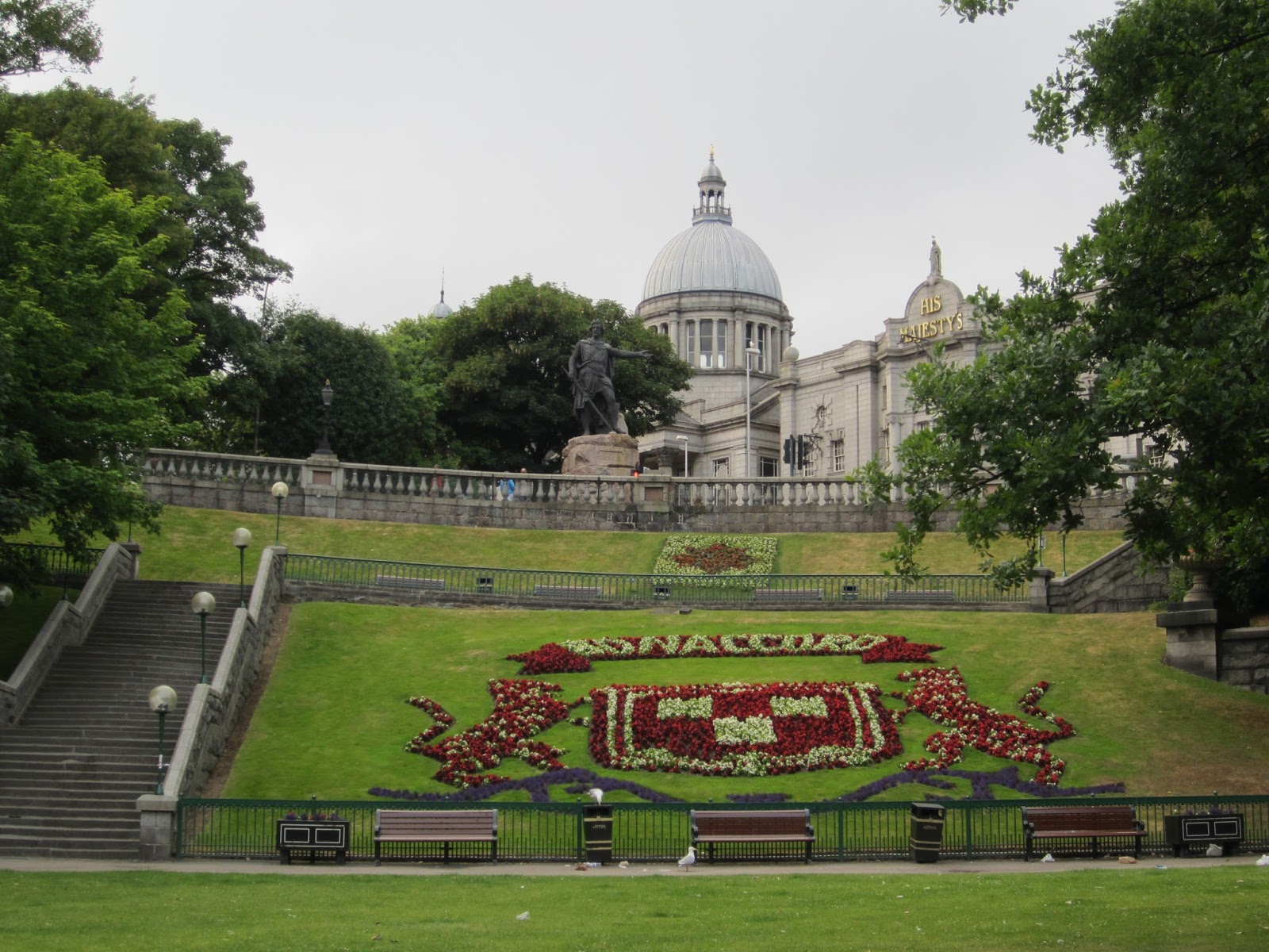 Operation Highlander Aberdeen's Public Gardens Union Terrace Gardens