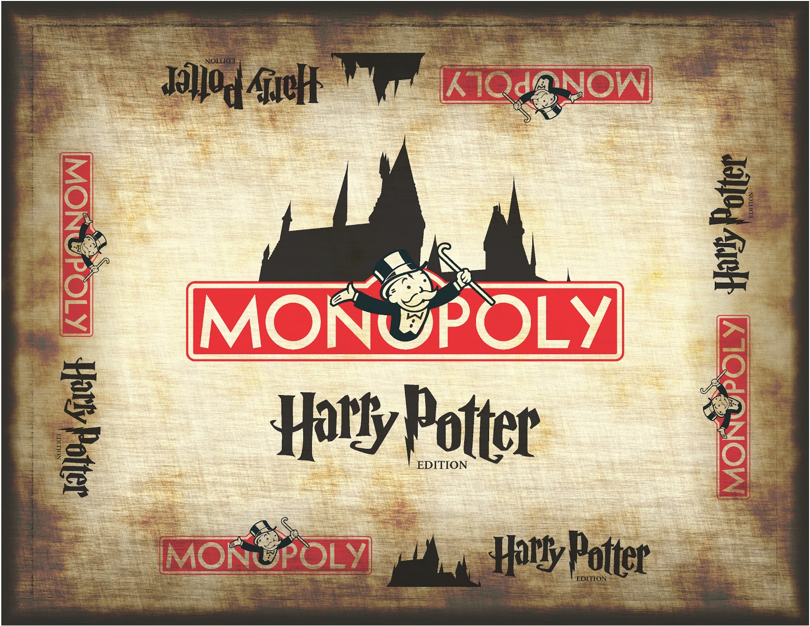DIY Harry Potter Monopoly Game with FREE Printables