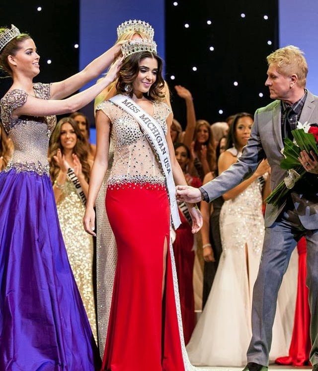 Elizabeth Ivezaj fiton Miss Michigan 2014 dhe pretendon kuroren e Miss
