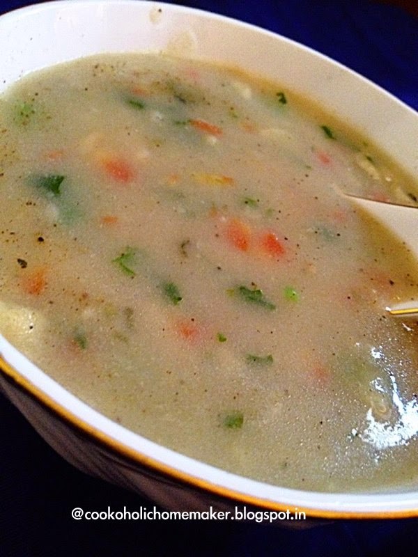 Let's Cook! Wheat flour soup