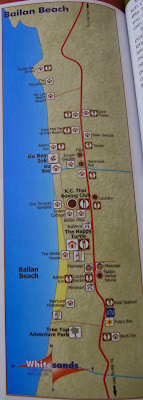 Bailan Beach map