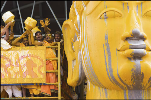 Mahamasthakabhisheka at Sravanabelagola