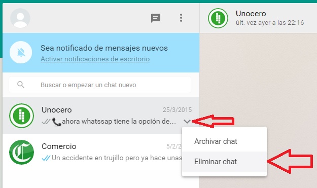 Recupera los mensajes borrados de WhatsApp en Android