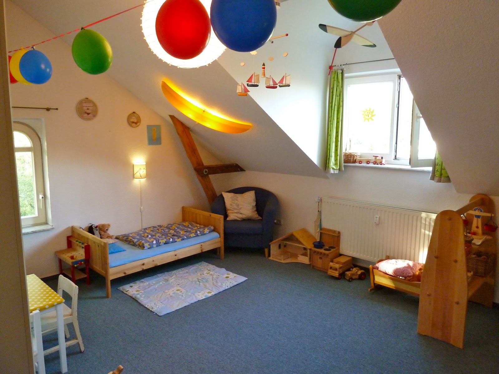 Frische brise: kinderzimmer
