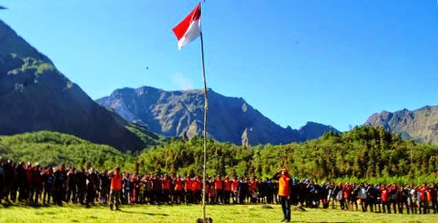Merah Putih 178 Meter di Lembah Ramma Merah Putih 178 Meter di Lembah Ramma
