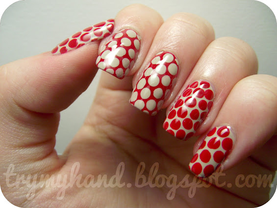 red tip nails red tip nails