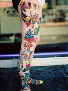 tattoos nas pernas fotos e imagens de tattoos na perna