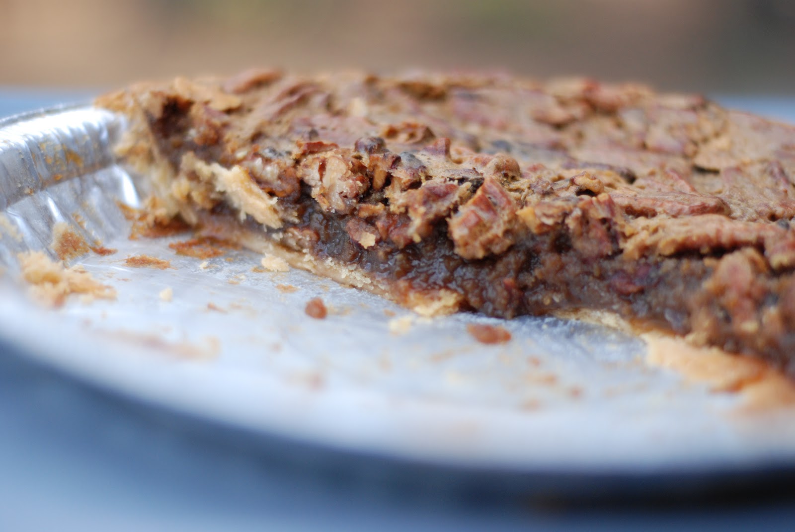 Chickenville Real Pecan Pie...Frozen