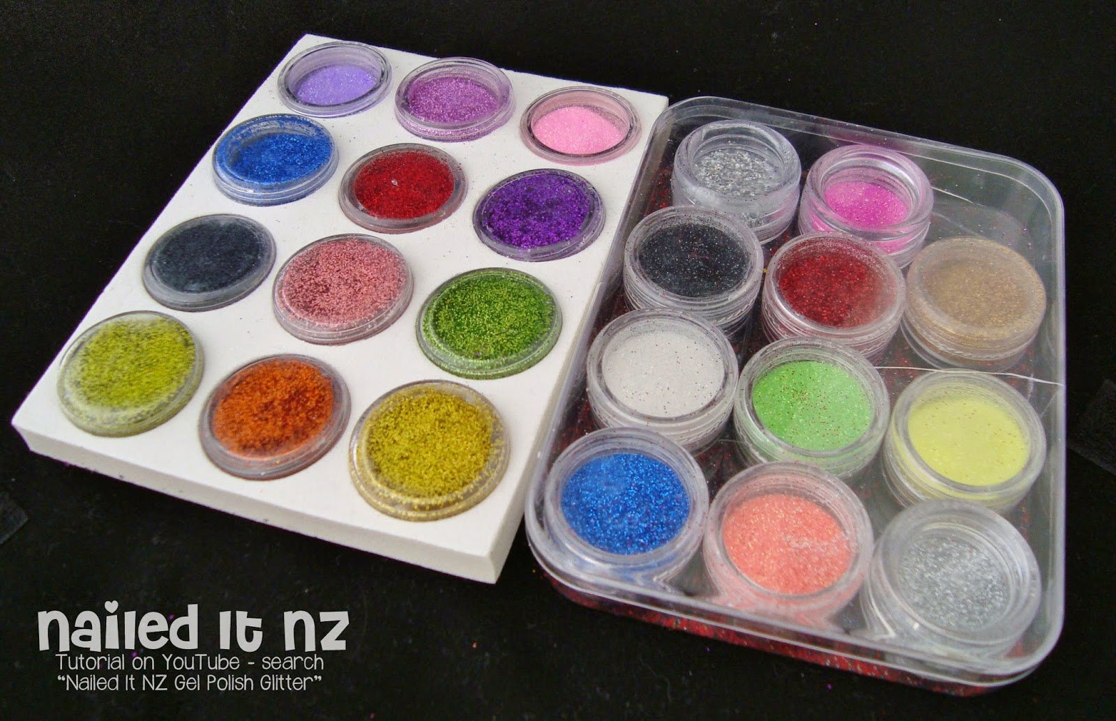 How To Press Glitter Into Gel Polish Tutorial