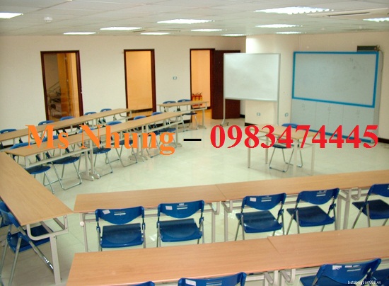 Cho thuê phòng học giá rẻ , trang thiết bị đầy đủ - LH :0983474445 Ms Nhung
