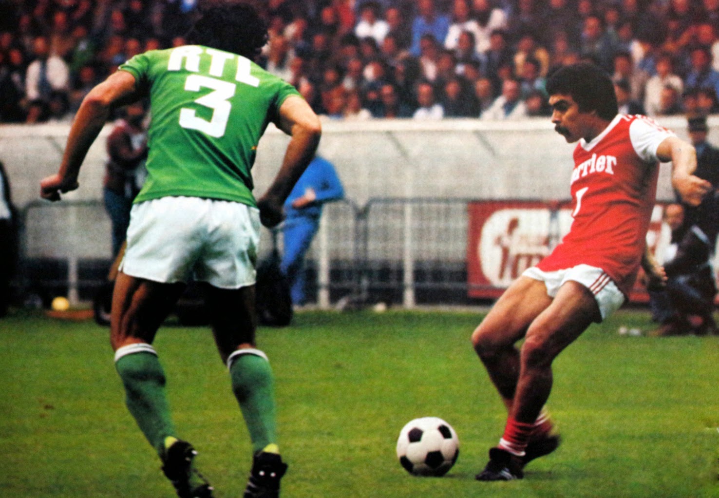 THE VINTAGE FOOTBALL CLUB Finale coupe de France 1977. STETIENNE