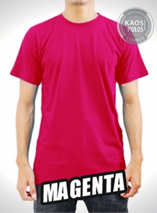 Kaos Polos Magenta Kaos Polos Magenta