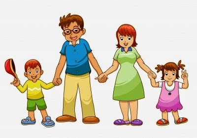 Gambar Kartun Keluarga Bahagia Gambar Top