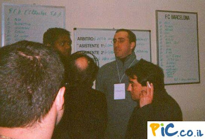 ברצלונה - אני וקלייברט במסיבת עיתונאים