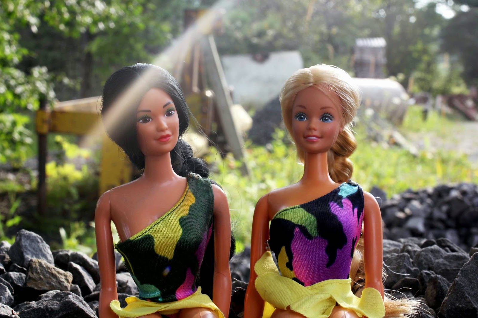 Cozy Comforts and Dolls: Tropical Barbie and Miko -Throwback Thursday