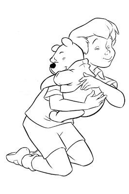 Winnie The Pooh Christopher Robin Coloring Pages 2