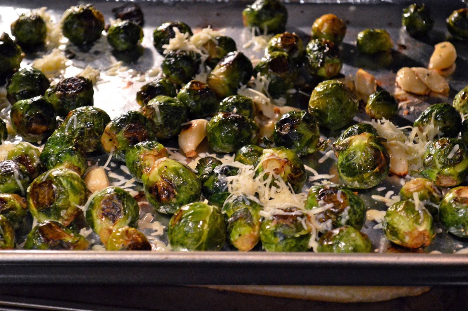 Kiss My Apron Brussel Sprouts with Bacon and Gruyere
