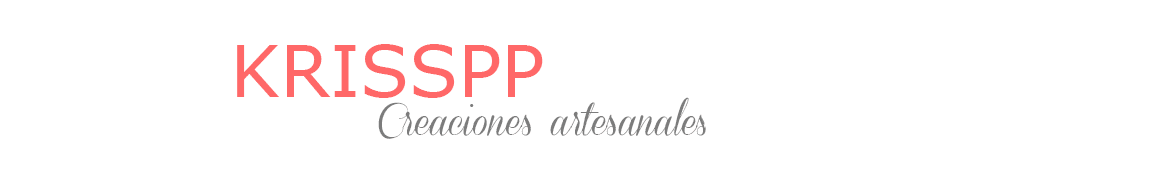 Krisspp - Creaciones artesanales