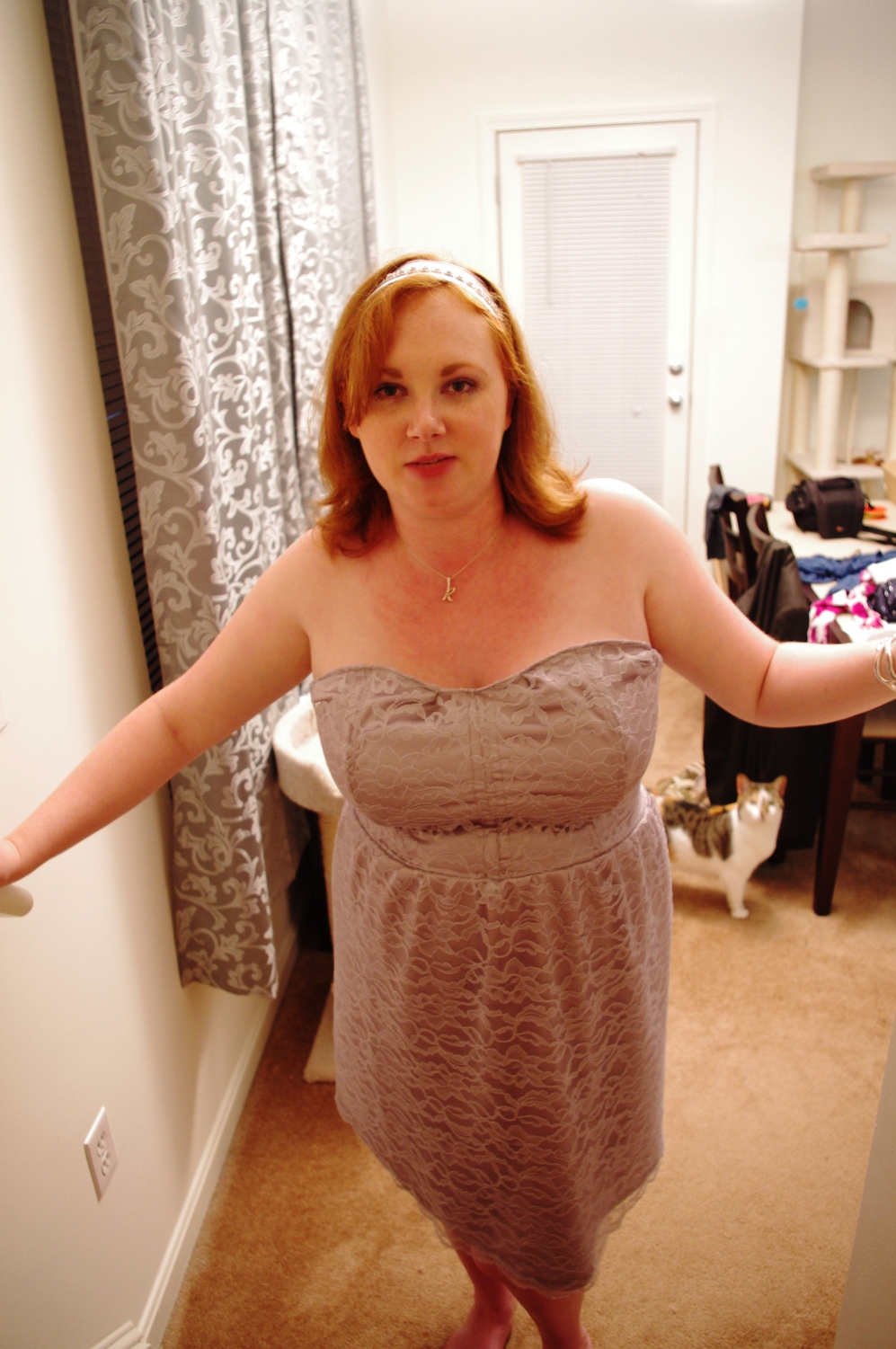 corset tutorial satin lace rose kitty shoot getting