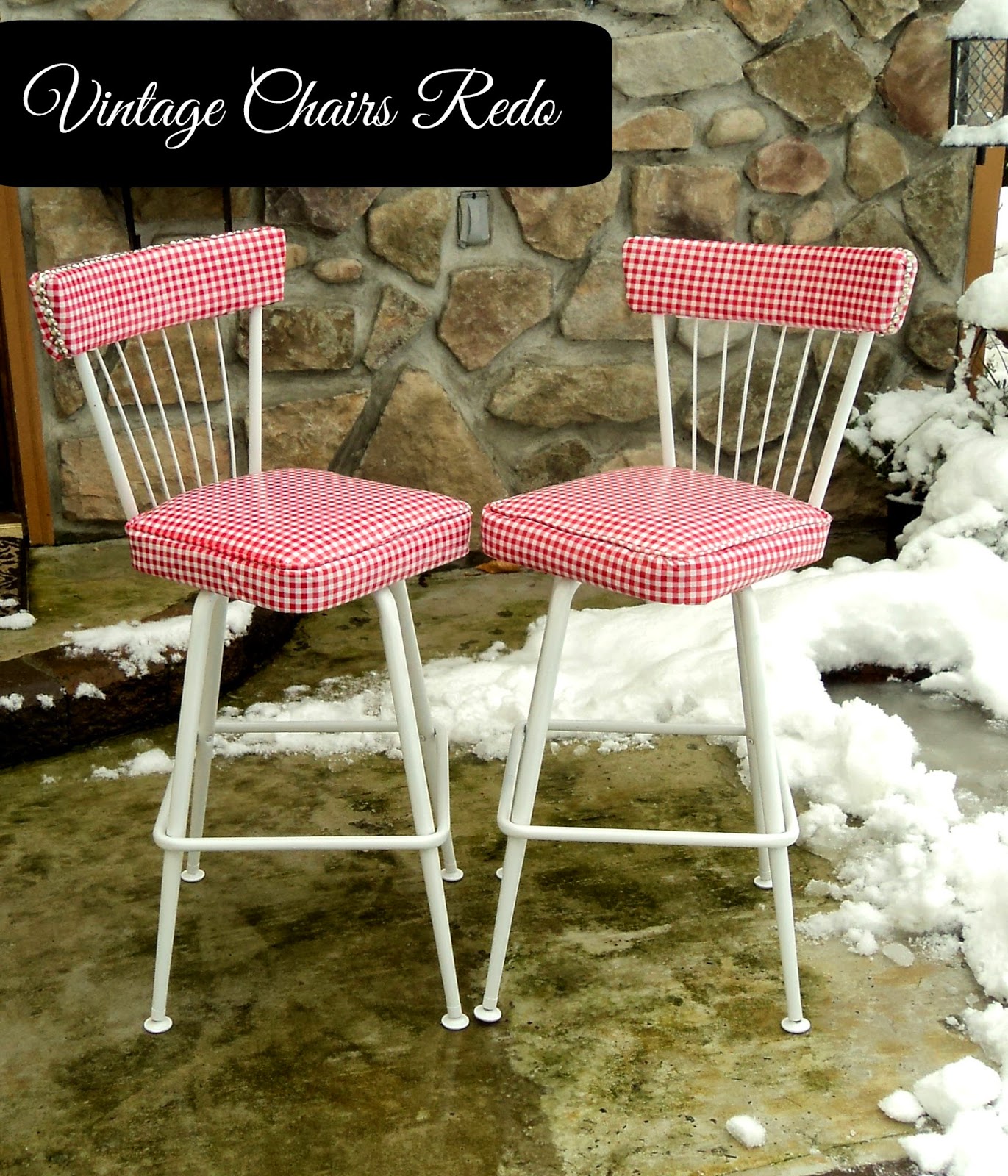 Vintage Kitchen Chairs Redo Redo It Yourself Inspirations Vintage