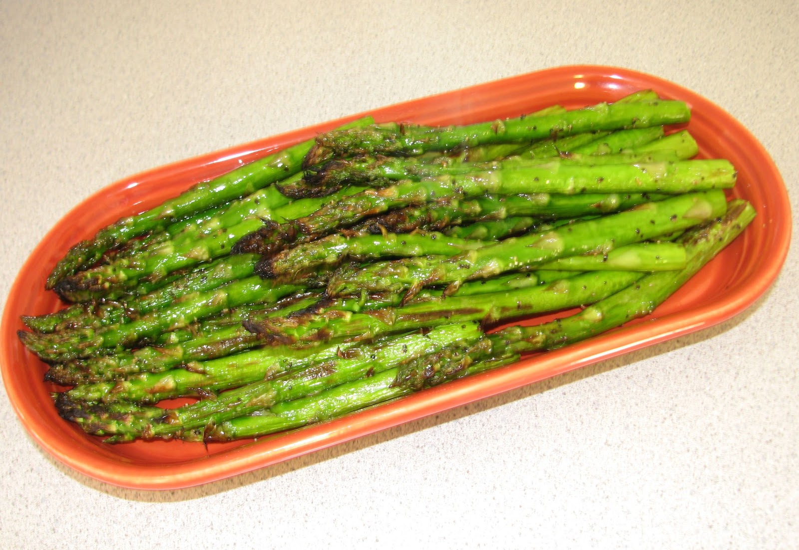 Shel's Kitchen Broiled Asparagus