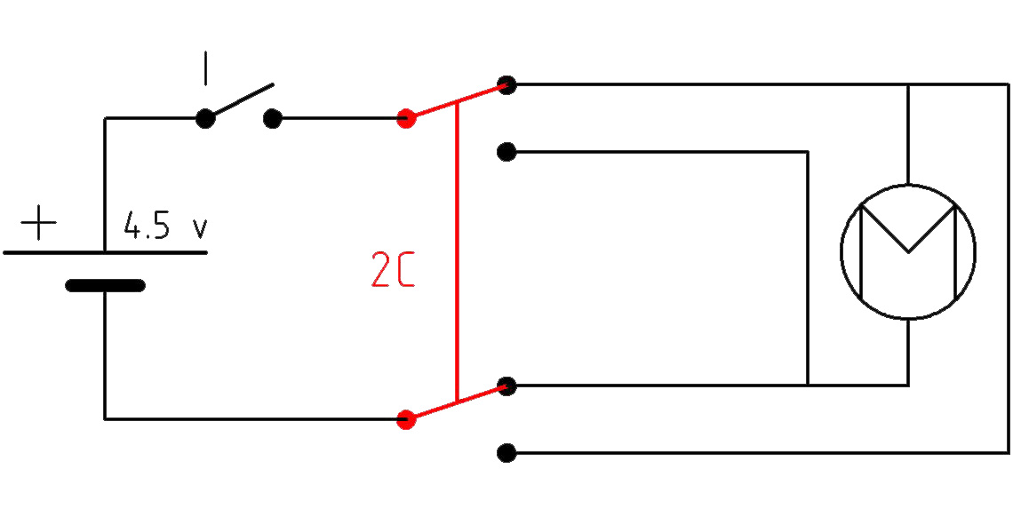 ESQUEMA ELECTRICO CAMBIO GIRO esquema electrico cambio giro: