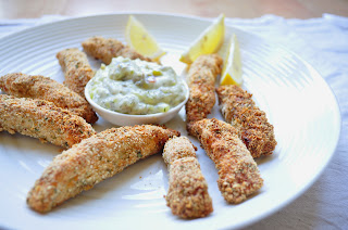 Salmon Fish Fingers Salmon Fish Fingers