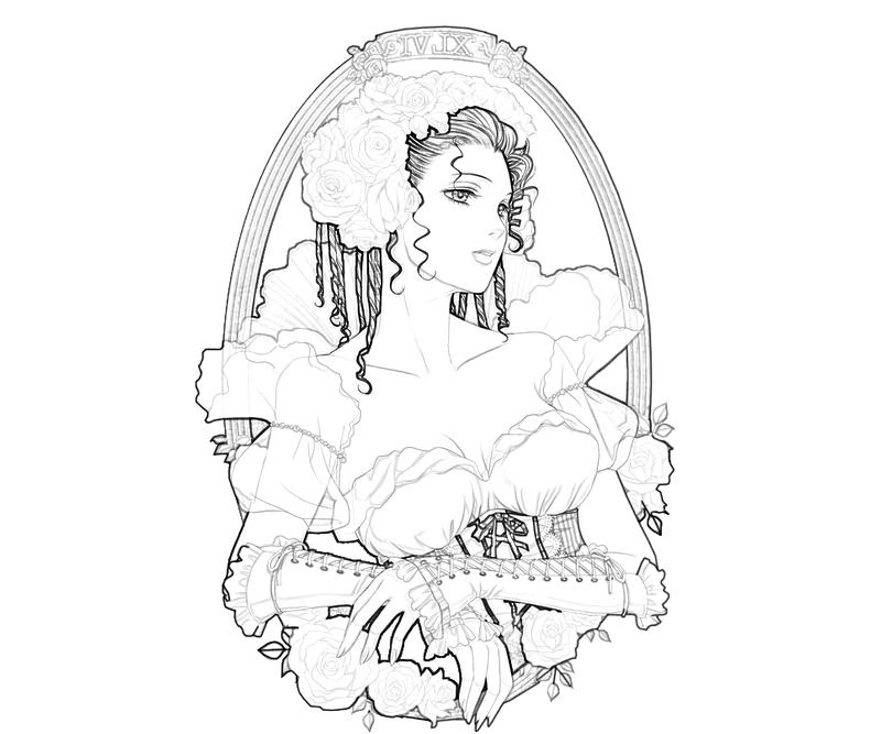 Printable White Rose Look Coloring Pages printable-white-rose-look-coloring-pages