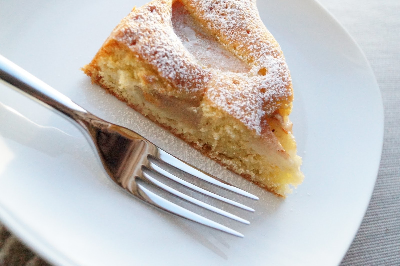 Babaduck Double Pear and Almond Cake