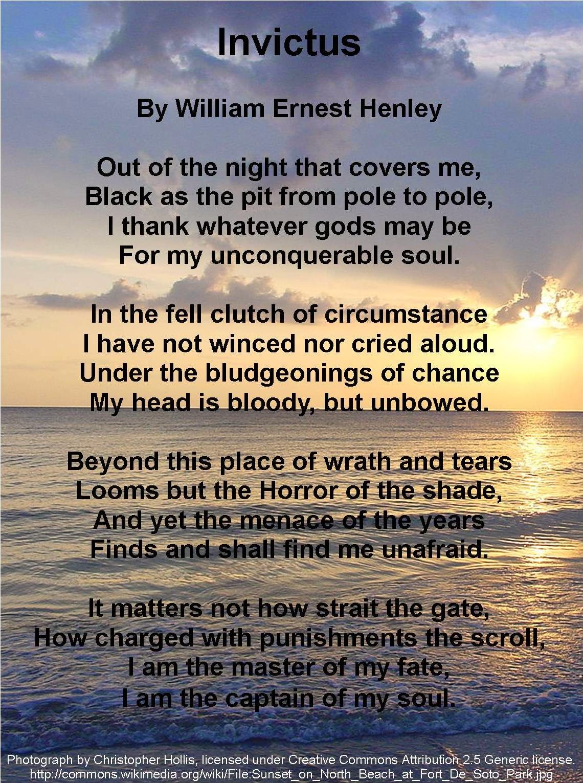 invictus william ernest henley means invictus william ernest henley means