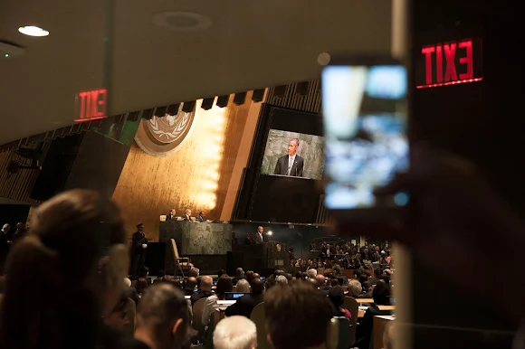 การประชุมสมัชชาใหญ่แห่งสหประชาชาติ(ยูเอ็นจีเอ) ครั้งที่ 70 _  H.E. Mr. Barack Obama, President
