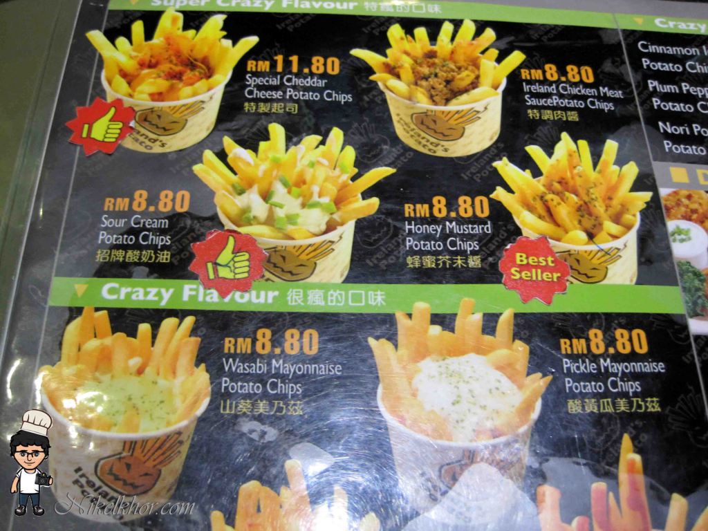 Ireland's Potato The Garden Mall , Mid Valley City Nikel Khor