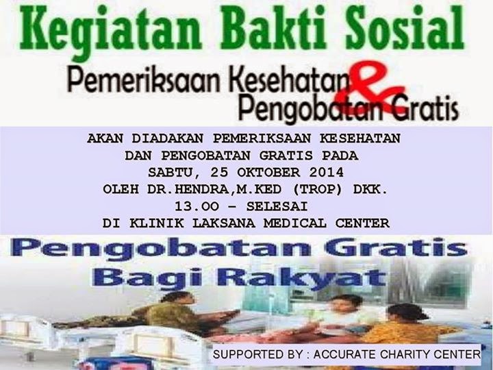 BAKTI SOSIAL YAYASAN &quot;ACCURATE&quot; CHARITY CENTER MEDAN