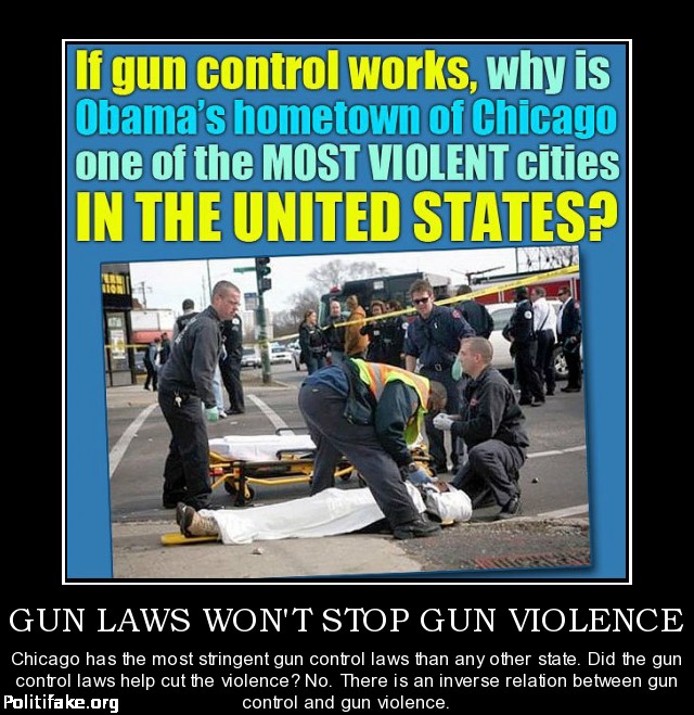 Chicago Gun Laws increase violence in the Windy City! TRUMP LAND
