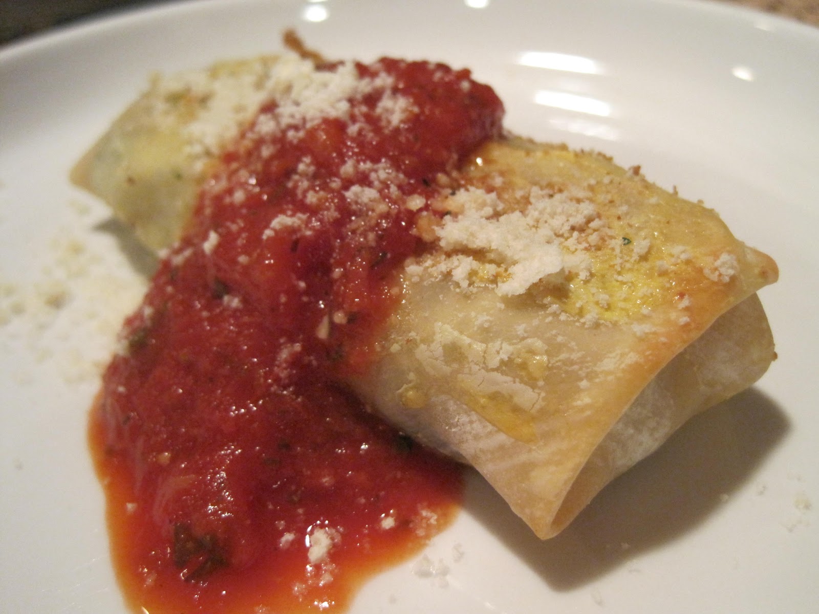 Recipes ReMixed Egg Rolls Italian Style