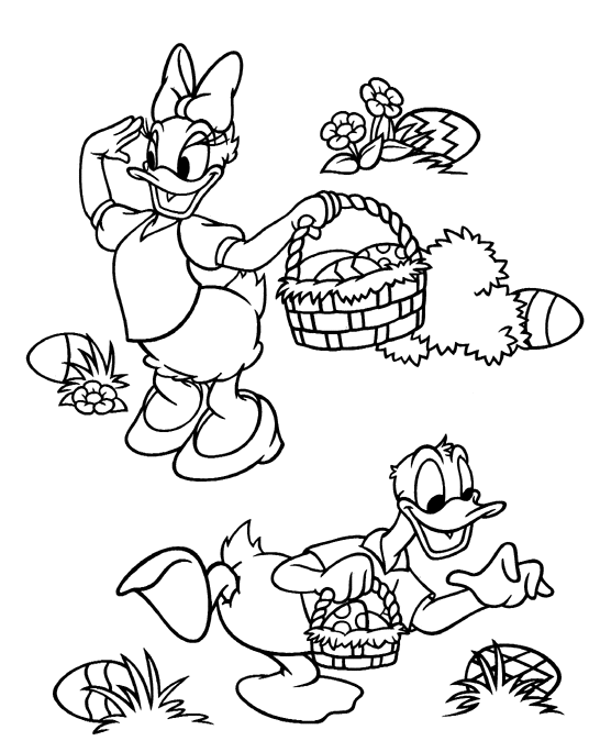 Disney Easter Coloring Pages title=